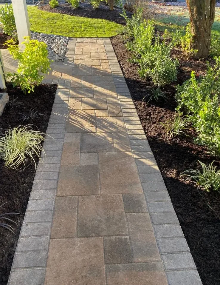 Four Services & Masonry crew on a Connecticut job site