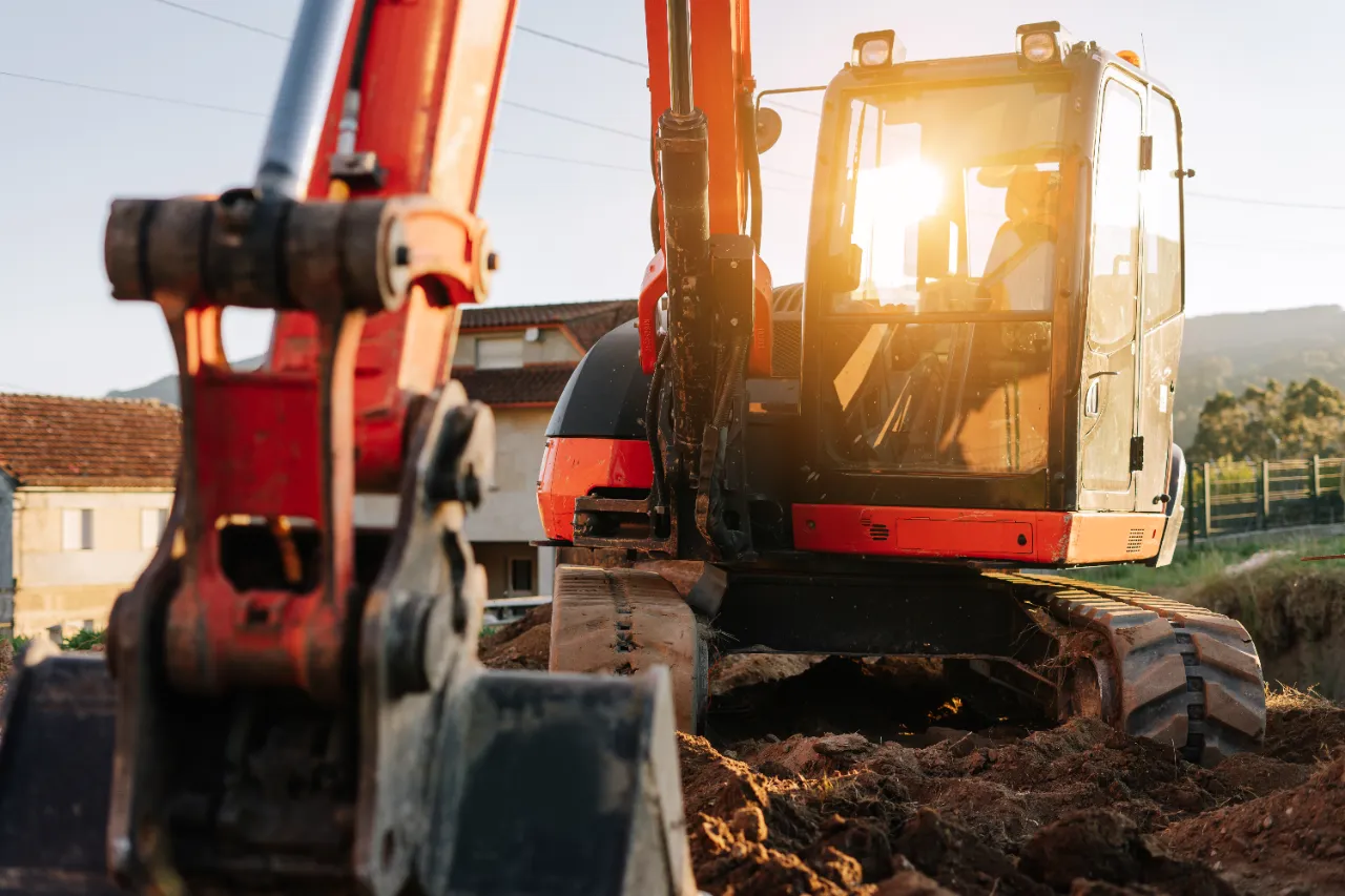 Excavator machinery