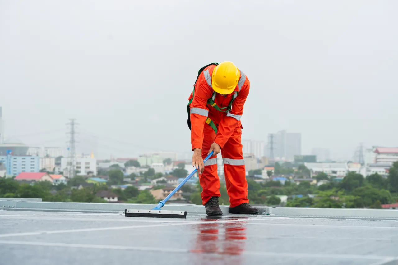 Roof work